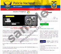 Policía Nacional del Ecuador Virus