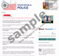 České Republik Police Virus