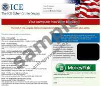 ICE Cyber Crime Center Virus