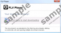 Your FLV Player is ready to Download Pop-Up