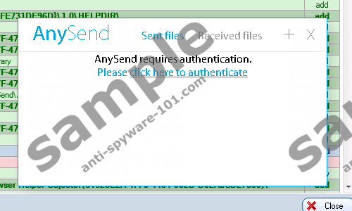 automatically remove anysend