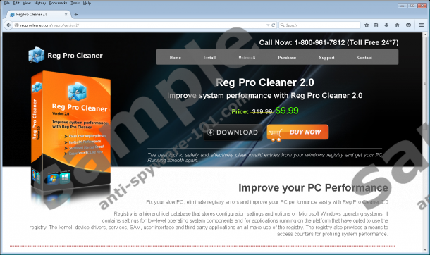 reg pro cleaner remove