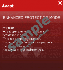 Avast Enhanced Protection Mode