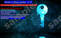 Elmers Glue Locker Ransomware