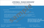 Ordinal Ransomware