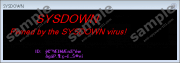 SYSDOWN Ransomware