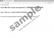 Cyberresearcher Ransomware