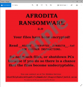 Afrodita Ransomware